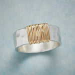Emilie - Anello vintage in oro e argento