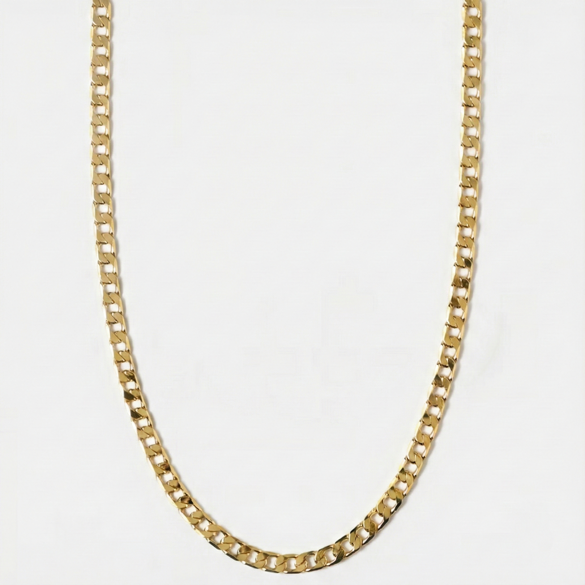 Collana a maglie piatte