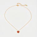 Marlena – Delicata collana con pendente a goccia lucente.