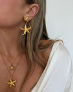 Francesca – Collana dorata con stella pendente