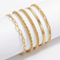 Set di bracciali Ellis Renner | Oro bianco