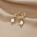 Theresa-Sophie – Orecchini in argento con forma curva