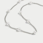 Johana – Collana dorata con pendente floreale