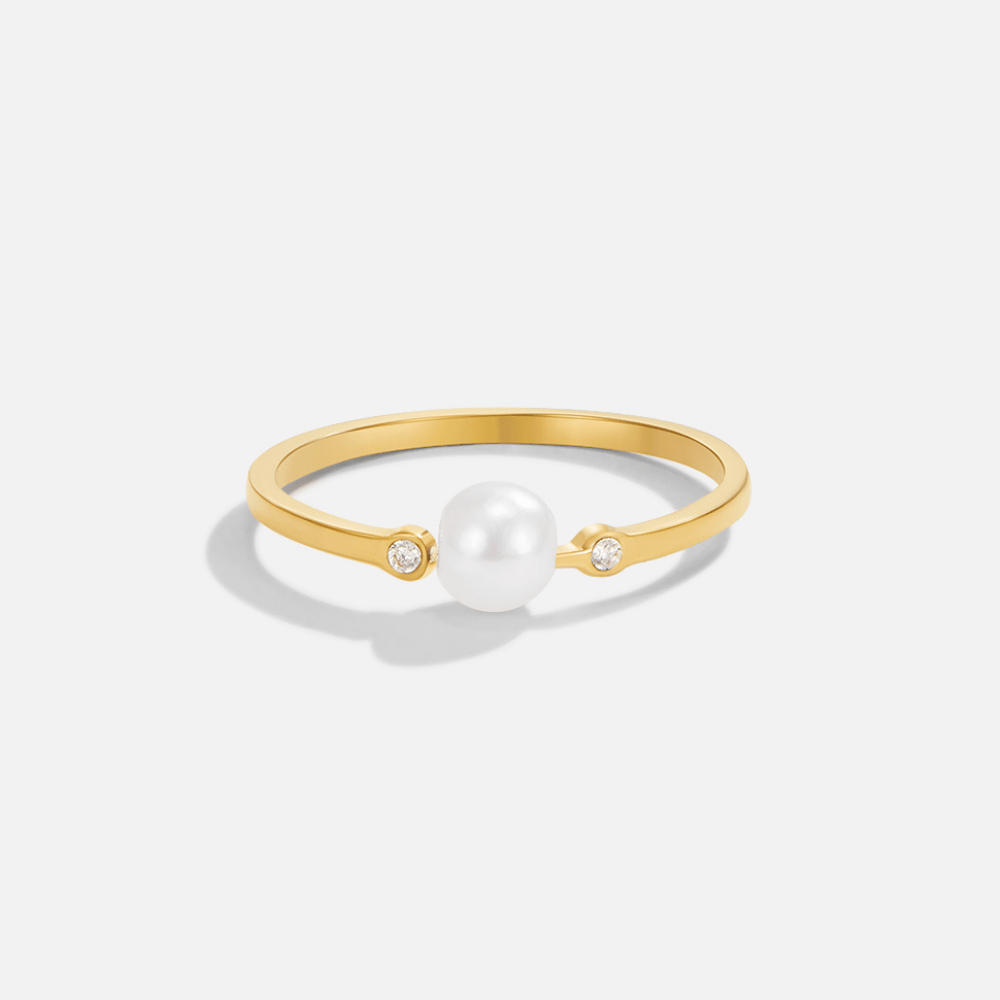 Anello di perle Perla d'acqua dolce