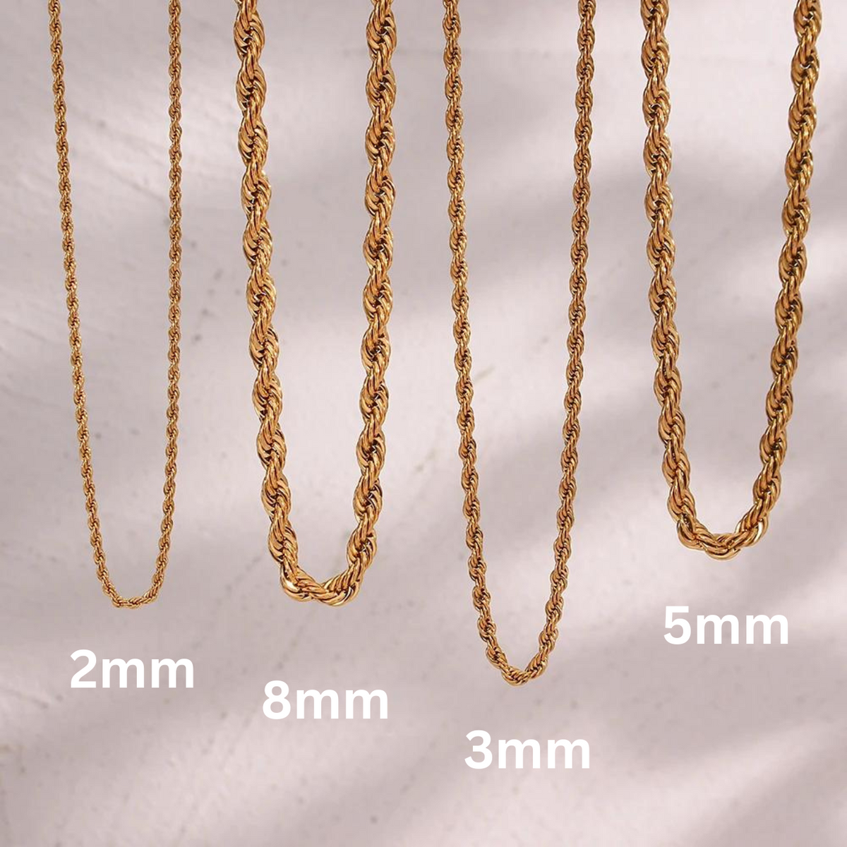 Helena – Collana dorata con decorazione punteggiata