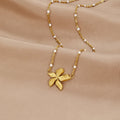 Ronja – Collana dorata con delicato dettaglio a cuore