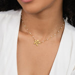 Ronja – Collana dorata con delicato dettaglio a cuore