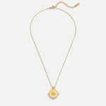 Anna – Catena geometrica in oro con struttura.