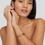 Bracciale in oro intrecciato