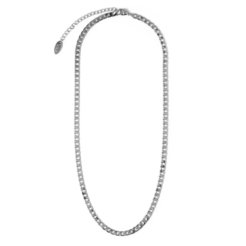 Collana a maglie piatte