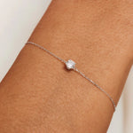Incastonatura di pietre di moissanite Cléa
